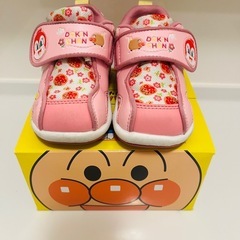 アンパンマン　靴　14cm ピンクの画像