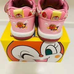 アンパンマン　靴　14cm ピンクの画像