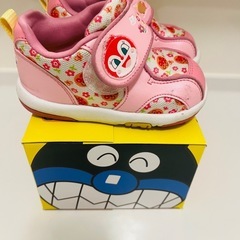 アンパンマン　靴　14cm ピンクの画像