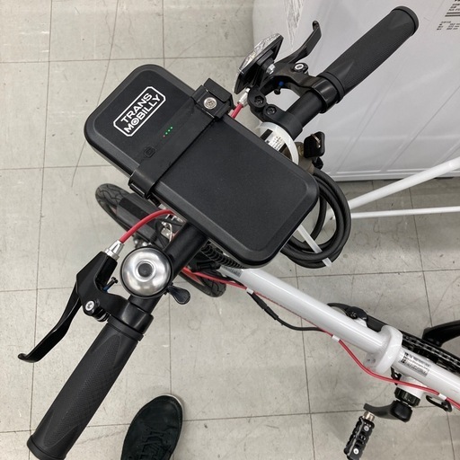 トランスモバイリー　4.0Ahバッテリー14インチ折りたたみ電動アシスト自転車　　別売りキャリーケース付き