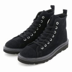 CONVERSE スエード オールスター ロングライフ HI 23.5cm コンバース ハイカット ALLSTAR 黒 ブラック　の画像