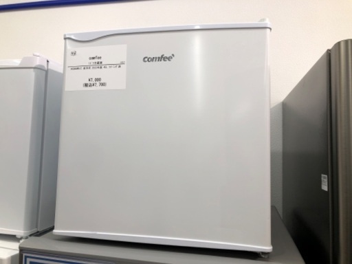 【6ヶ月保証】comfee 1ドア冷蔵庫 RCD45WH 2022年製