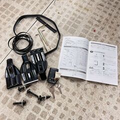 INNO スキーキャリア UK703 CARMATE 鍵付きの画像