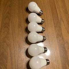  一応決まりました。L E D電球東芝6個の画像