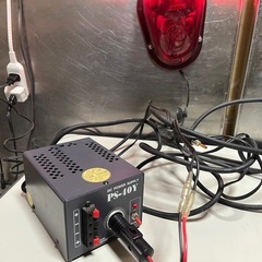 元箱入 安定化電源 DAIWA ダイワ DC POWER SUPPLY 13.8V model: PS-40Y シガーソケット 動作確認済 アマチュア無線 中古美品 ③の画像