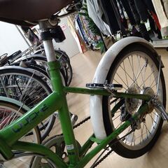 リユースのサカイ浦和店 【G198】ON14 20インチ 折りたたみ 自転車 6段変速 ホワイトの画像