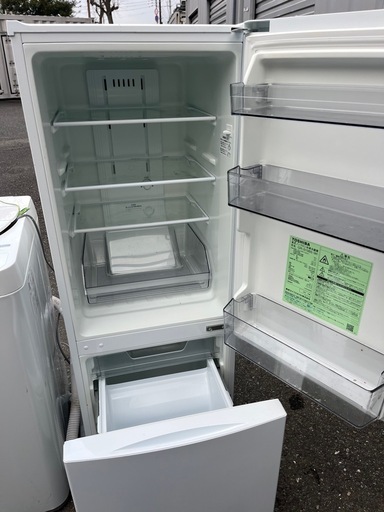 福岡市配送設置無料 大きめ153L冷蔵庫、洗濯機セット 【公式通販】