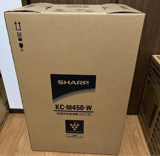 新品 SHARP 加湿空気清浄機 KC-M450-W ホワイト
