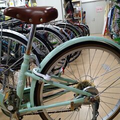 リユースのサカイ浦和店 【G199】子供用自転車 24インチ 変速付きの画像