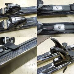 HEAD C110 system 163cm カービングスキー ブラック チロリア レール式調整ビンディング付き板 ヘッド 札幌市 新道東店の画像