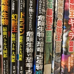 最強王図鑑等18冊の画像