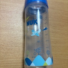 NUK 哺乳瓶 250ml（2〜3回使用／擦れあり）の画像