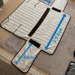 ソファカバー　三人がけ用　ニトリの画像