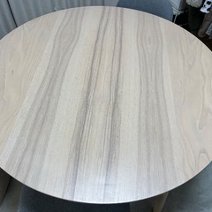 IKEA リーサボー　丸テーブル　ダイニングテーブルの画像