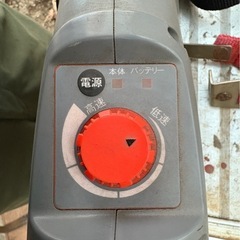 中古　工進 (KOSHIN) 充電式草刈機 18Vの画像