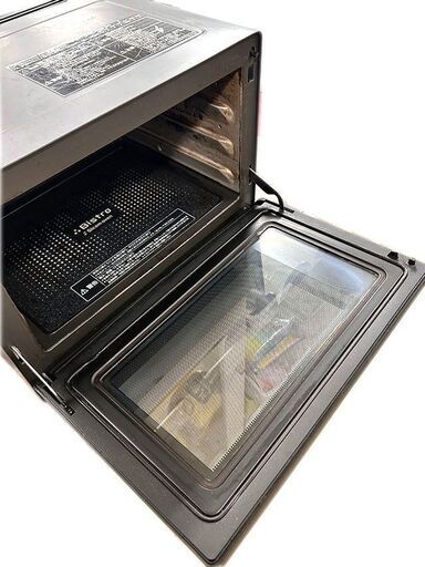 【自社配送は札幌市内限定】動作確認品◆Panasonic/パナソニック スチームオーブンレンジ NE-BS1600-K ブラック系 2019年製◆庫内焦げ付きアリ