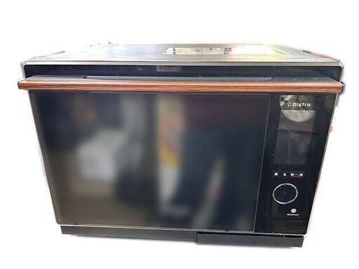 【自社配送は札幌市内限定】動作確認品◆Panasonic/パナソニック スチームオーブンレンジ NE-BS1600-K ブラック系 2019年製◆庫内焦げ付きアリ