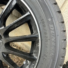 タイヤ4本155/65R14の画像