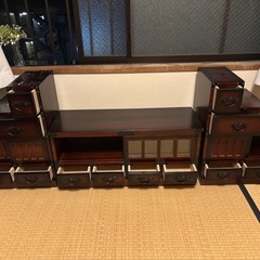 和風　家具の画像