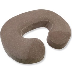 【未使用】U字クッション  マタニティ クッション　ベージュの画像
