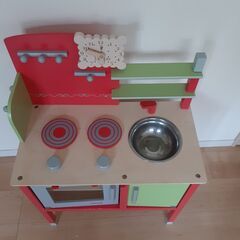 (おもちゃ)子供用　おままごとキッチン ミニキッチン　おもちゃ、知育玩具の画像