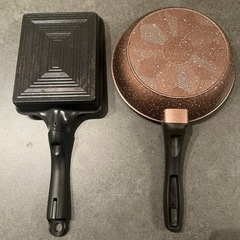 【受け渡し予定者決定済】フライパン・卵焼きフライパン2個セットの画像