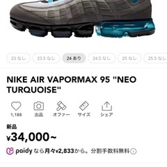 ヴェイパーマックス95の画像