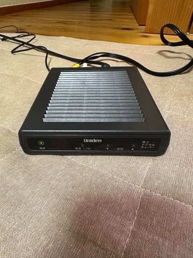 アナログテレビと地上デジタルチューナーのセット　昭和レトロ　