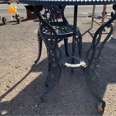 ガーデンテーブルセットの画像