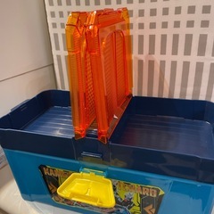 仮面ライダー　おもちゃ入れの画像