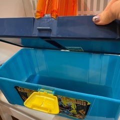 仮面ライダー　おもちゃ入れの画像