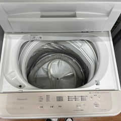 全自動洗濯機 Panasonic NA-F6B2 2023年製の画像