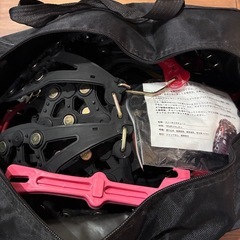 【未使用】非金属タイヤチェーン スノーチェーン 滑り止め 軽自動車 ジャッキアップ不要 の画像