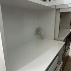 ★リユースのサカイ高崎店★TJ13815  食器棚 白 H190.5×D50×W89.5 クリーニング済みの画像