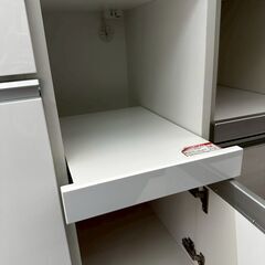 ★リユースのサカイ高崎店★TJ13815  食器棚 白 H190.5×D50×W89.5 クリーニング済みの画像