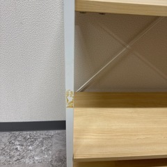 【幅80奥行き30高さ122】テレビ台　テレビ収納　ラック　4段ラックの画像