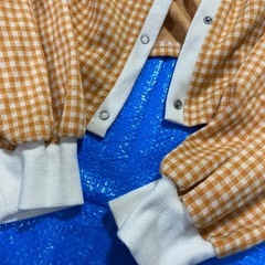 ギンガムチェック　トップスの画像