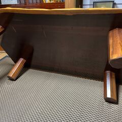 一枚板 座卓の画像