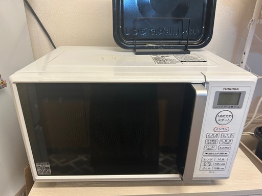 KD03 未使用品 東芝 オーブンレンジ ER-T16 ホワイト 高年式 2021年製 TOSHIBA オーブンレンジ 東芝 ER-T16 角皿付き 【糸島