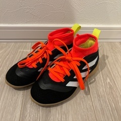 adidas フットサルシューズ　18㎝の画像