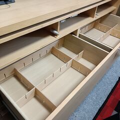 【無料】テレビ台　幅144cm　木製の画像