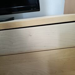 【無料】テレビ台　幅144cm　木製の画像