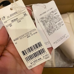 新品！！子供用ムートンブーツ  ホワイトの画像