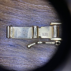 18金 喜平6面33g   55㎝の画像