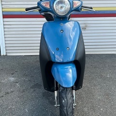 レッツ CA4AA SUZUKI 実働 書類有 動画有 ブルー 4サイクル スズキ Let,s 38518km 原付 BOX付 バイク 4スト 奈良発 中古車 現状販売の画像