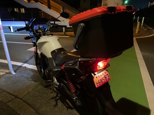 ホンダ CBF125.ビキニカウル.大型リアBOX.極上品