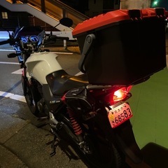 ホンダ CBF125.ビキニカウル.大型リアBOX.極上品の画像