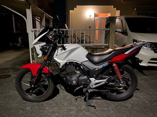 ホンダ CBF125.ビキニカウル.大型リアBOX.極上品 (見切り千両^_^) 熊本