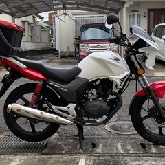 ホンダ CBF125.ビキニカウル.大型リアBOX.極上品の画像