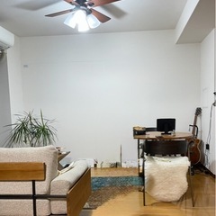 シーリングファンライト リモコン付 調光可の画像